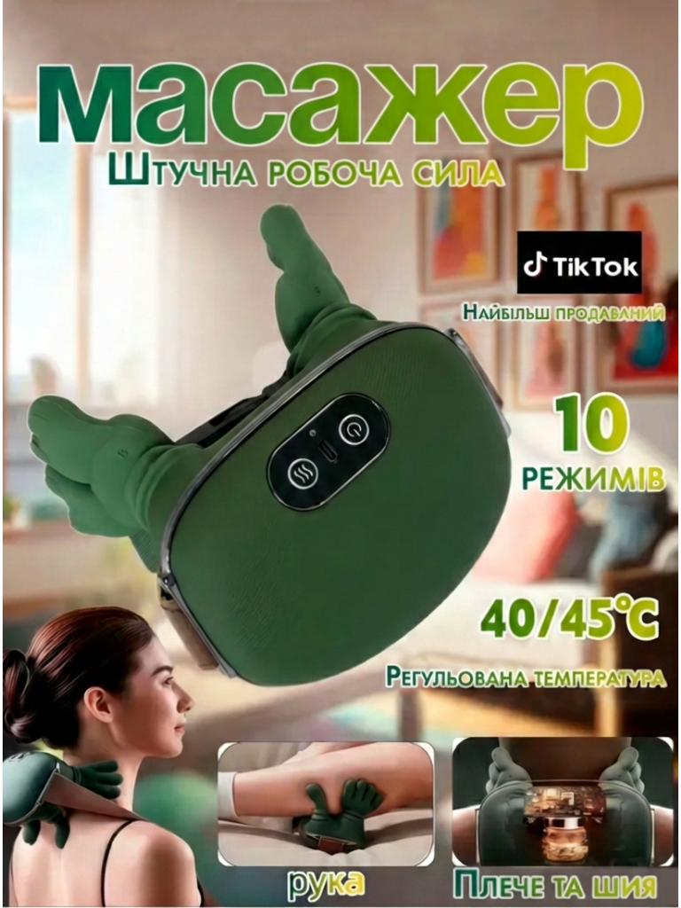 Масажер для шиї та плечей Shoulders & Neck(ФБ)
